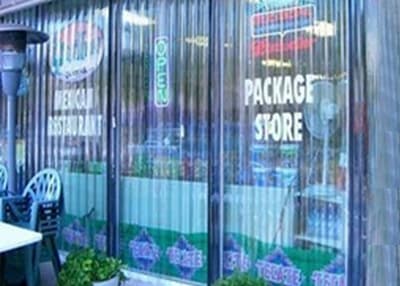 Hurricane Panels on a storefront