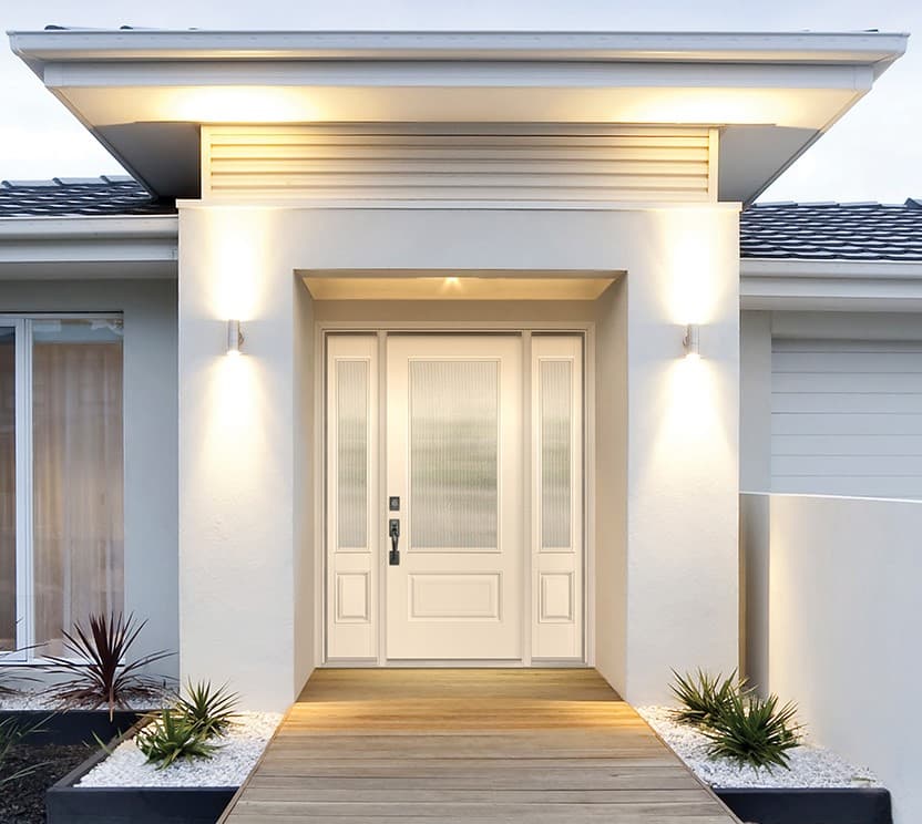 Fiberglass door