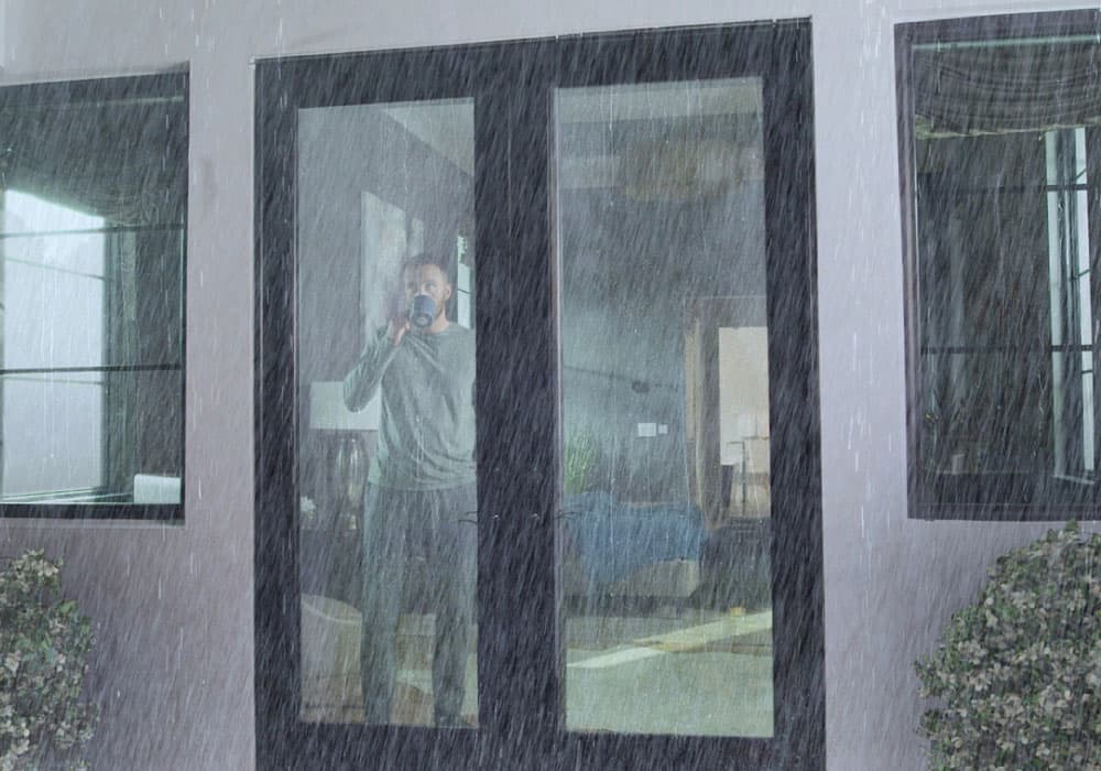 Rain from Hurricane