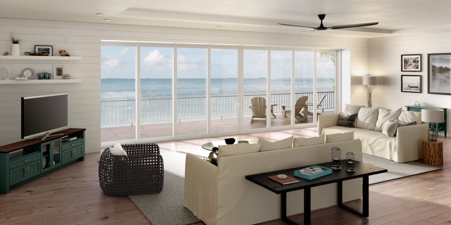 PGT Sliding Door living room