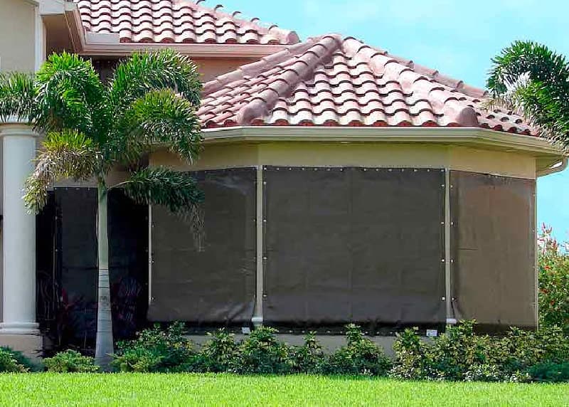 hurricane fabric screens